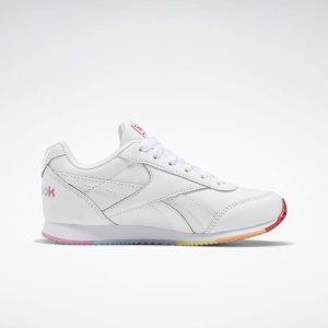 Reebok Royal Classic Jogger 2.0 Turnschuhe Kinder - Weiß/Rot/Orange - DE 048-YZN